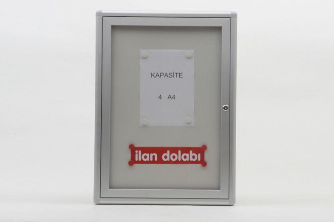 Apartman Panosu Mıknatıslı 4 A4 Kapasiteli