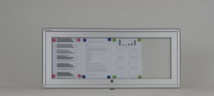 Apartman Duyuru Panosu 4 A4 Kapasiteli