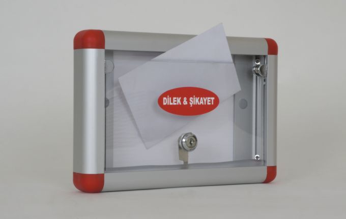 Suggestion and Complaint Box, Transparent