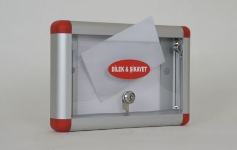 Suggestion and Complaint Box, Transparent