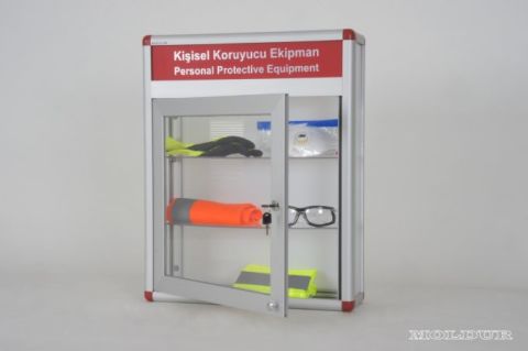 İş Güvenliği Koruyucu Ekipman Dolabı