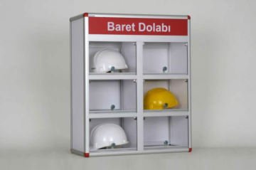 Helmet Cabinet, 6-Compartment Unit