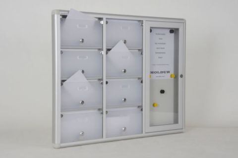 Apartman Posta Kutusu 8 Daire Duyuru Panolu