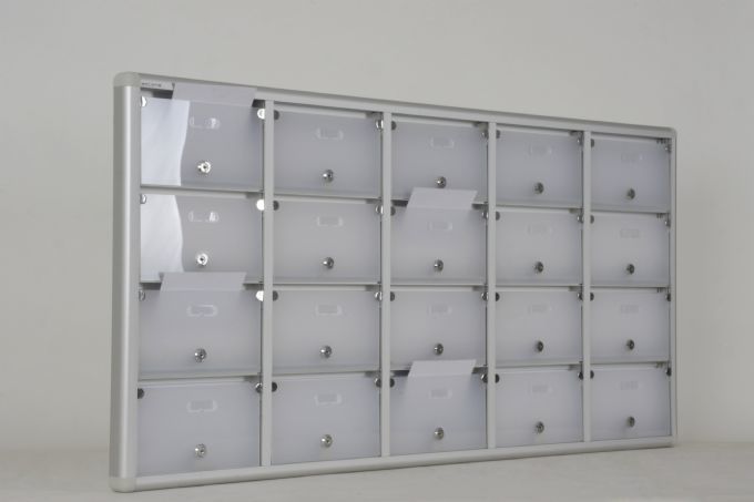 Mailbox with 20 Apartment Nameplates