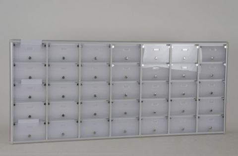 Mailbox 35 Apartment Nameplate