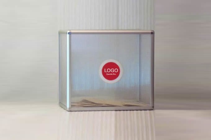 Transparent Polycarbonate Ballot Box