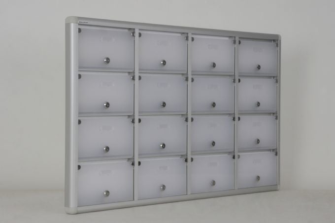 Mailbox 16 Apartment Nameplate