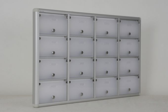 Mailbox 16 Apartment Nameplate