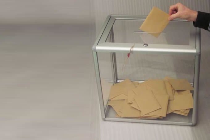 Plexiglass Ballot Box