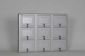 Gun Cabinet with 9 Compartments