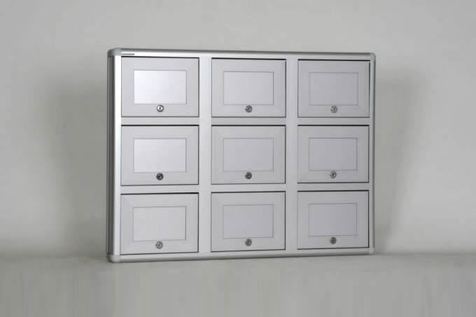 Gun Cabinet with 9 Compartments