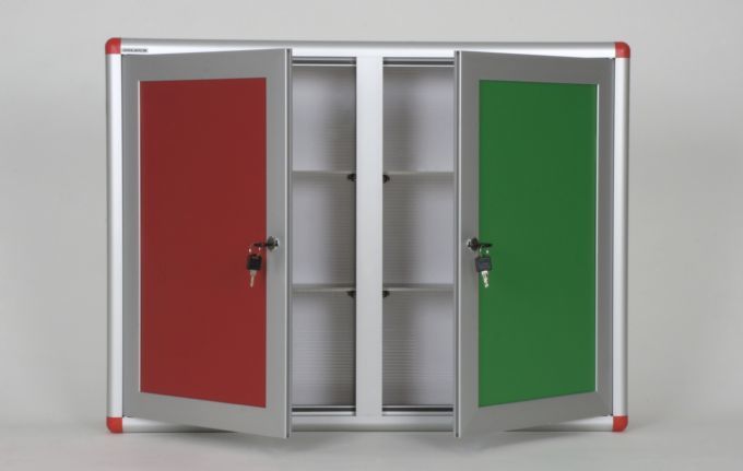 Two-Compartment Narcotics Cabinet