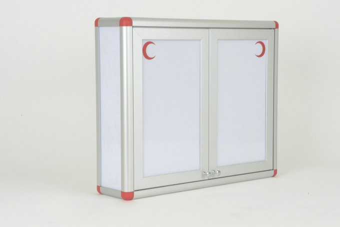 First Aid Cabinet Red - White