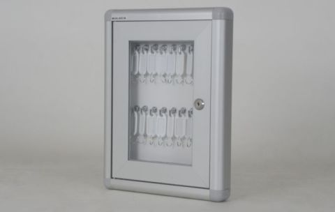 Key Cabinet with 20 Hook Capacity