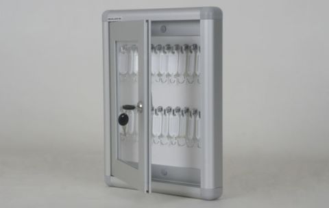 Key Cabinet with 20 Hook Capacity