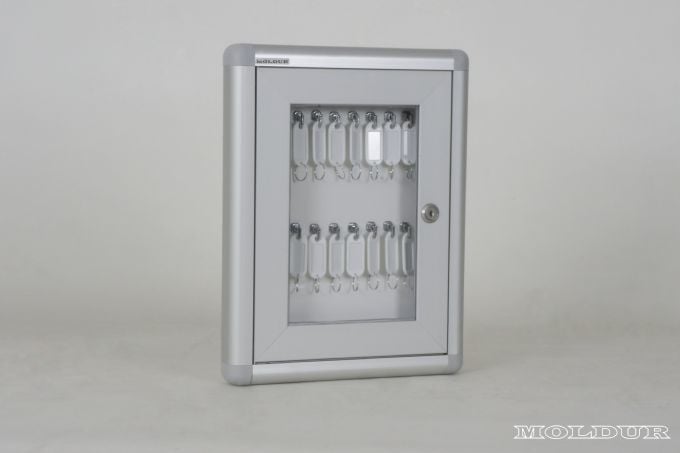 Key Cabinet with 20 Hook Capacity