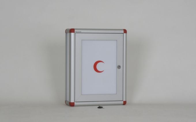 First Aid Cabinet Locked