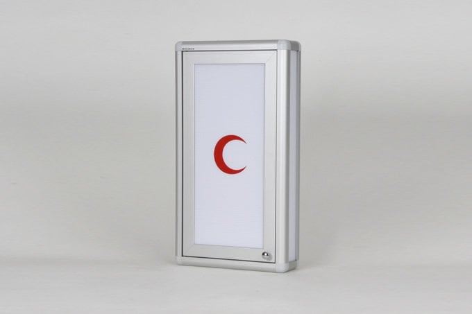 Ecza Dolabı Orta Boy Beyaz Kapak