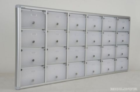Mailbox 24 Apartment Nameplates