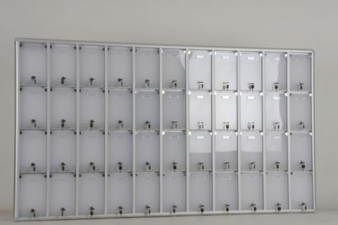 Mailbox 44 Apartment Nameplate