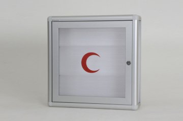 Medicine Cabinet with Square Key