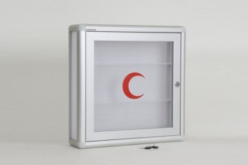 Medicine Cabinet with Square Key
