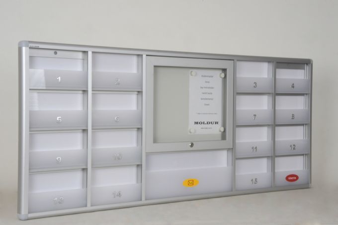 Mailbox for Apartment 16 with A4 Compartments