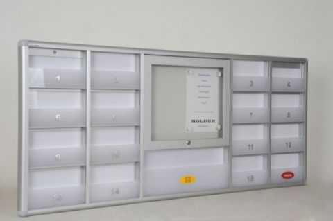 Mailbox for Apartment 16 with A4 Compartments