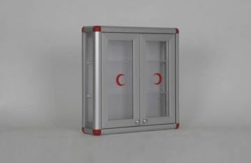 Double-Door Square Medicine Cabinet