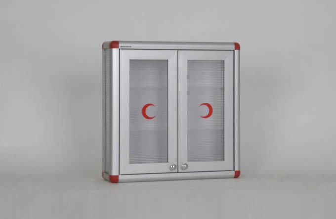 Double-Door Square Medicine Cabinet