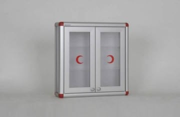 Double-Door Square Medicine Cabinet