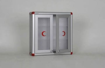 Çift Kapılı Kare Ecza Dolabı