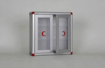Double-Door Square Medicine Cabinet
