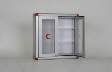 Double-Door Square Medicine Cabinet