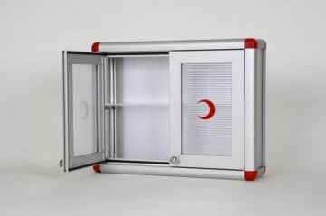 Aluminum First Aid Cabinet