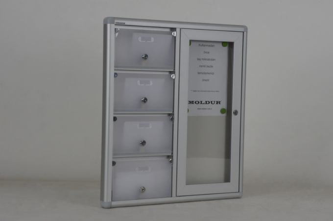 Posta Kutusu 4 Daire Duyuru Panolu