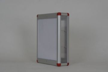 Medicine Cabinet with Reflective Center Crescent