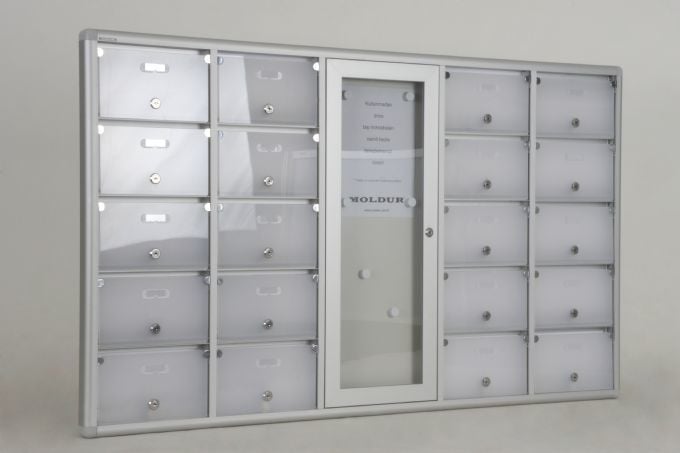 Mailbox 20 Apartment Announcement Board