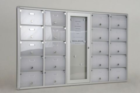 Mailbox 20 Apartment Announcement Board