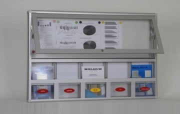 Shared Mailbox with 5 A4 Capacity and A4 Form Holder