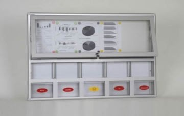 Shared Mailbox with 5 A4 Capacity and A4 Form Holder