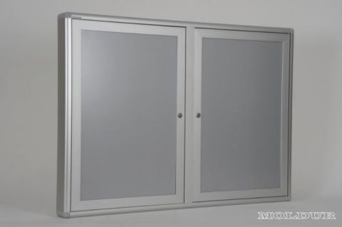 Metal Door Key Cabinet with 80 Hook Capacity
