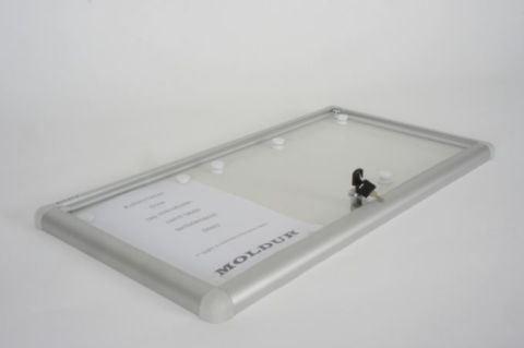Apartment Building Notice Board, 3 A4 Capacity, Magnetic