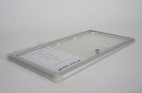 Apartment Building Notice Board, 3 A4 Capacity, Magnetic