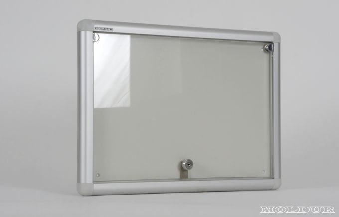 Notice Board, 2 A4 Capacity, Lockable