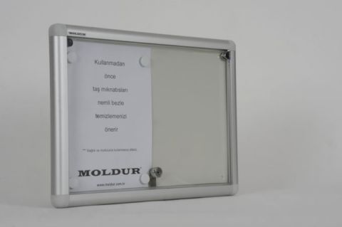 Notice Board, 2 A4 Capacity, Lockable
