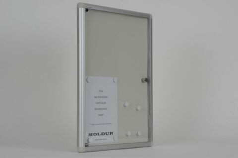 Notice Board with Magnetic Base, 4 A4 Capacity