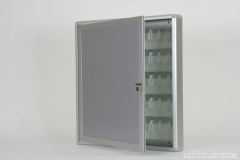 Metal Key Cabinet with 50 Hook Capacity