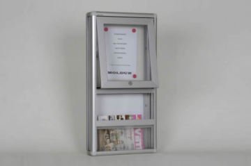 A4 Notice Board with Brochure Holder