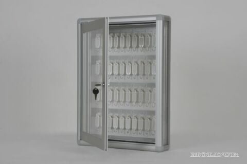 İsimlik Hazneli Anahtar Dolabı 40 Kanca Kapasiteli